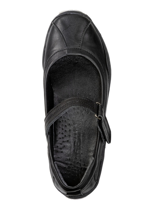 Slipper & Schnürschuhe - Gemini, klassische Damen-Slipper, Weite G, mit herausnehmbarem Fußbett, in Größe 036 bis 042, in Farbe WEISS Ansicht 8