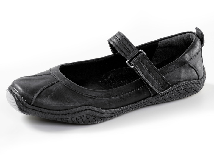 Slipper & Schnürschuhe - Gemini, klassische Damen-Slipper, Weite G, mit herausnehmbarem Fußbett, in Größe 036 bis 042, in Farbe WEISS Ansicht 7