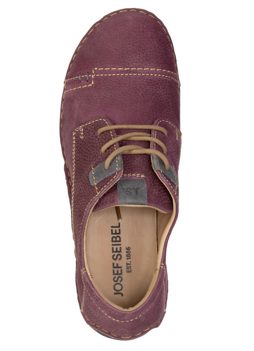 Slipper & Schnürschuhe - Josef Seibel, klassische Damen-Schnürschuhe, Weite G, mit herausnehmbarem Fußbett, in Größe 036 bis 043, in Farbe CAMEL-MARINE Ansicht 5