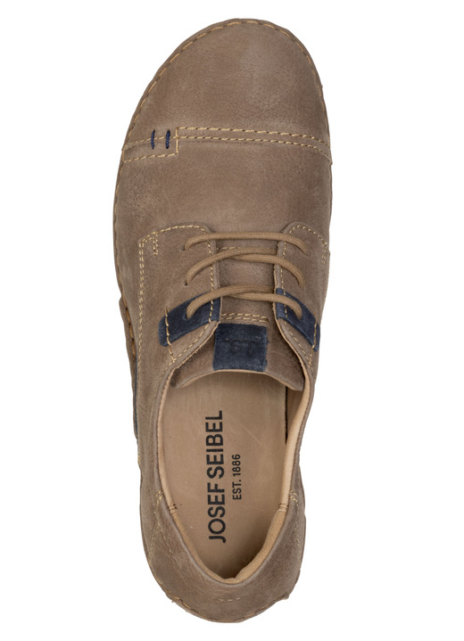 Slipper & Schnürschuhe - Josef Seibel, klassische Damen-Schnürschuhe, Weite G, mit herausnehmbarem Fußbett, in Größe 036 bis 043, in Farbe BEERE-GRAU Ansicht 9