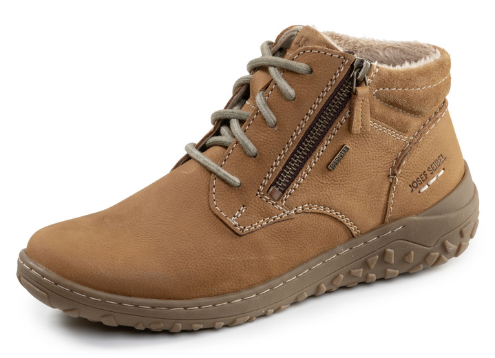 Stiefel & Stiefeletten - Josef Seibel, gefütterte Damen-Boots, Winterschuhe, Weite G, mit herausnehmbarem Fußbett, in Größe 036 bis 042, in Farbe MARINE Ansicht 4