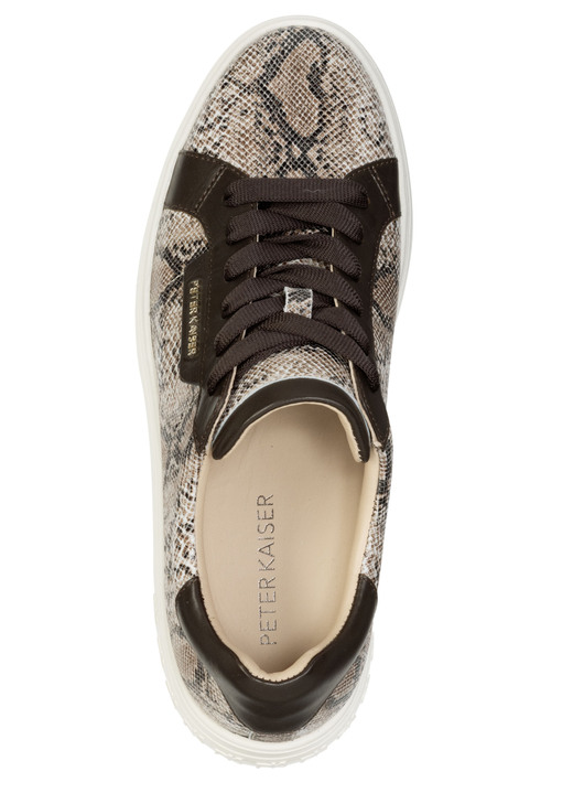 Slipper & Schnürschuhe - Peter Kaiser, modische Damen-Sneaker, mit herausnehmbarem Fußbett, in Größe 3 1/2 bis 8, in Farbe TAUPE-MOKKA Ansicht 2