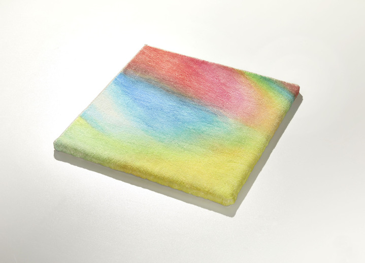 Badgarnituren - Badgarnitur, in Größe 100 (Vorleger halbrund, 50/ 80 cm) bis 112 (WC-Deckelbezug, 47/ 50 cm), in Farbe TÜRKIS Ansicht 7