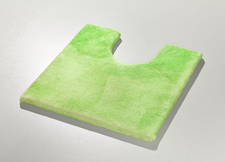 Badgarnituren - Badgarnitur, in Größe 100 (Vorleger halbrund, 50/ 80 cm) bis 112 (WC-Deckelbezug, 47/ 50 cm), in Farbe TÜRKIS Ansicht 19