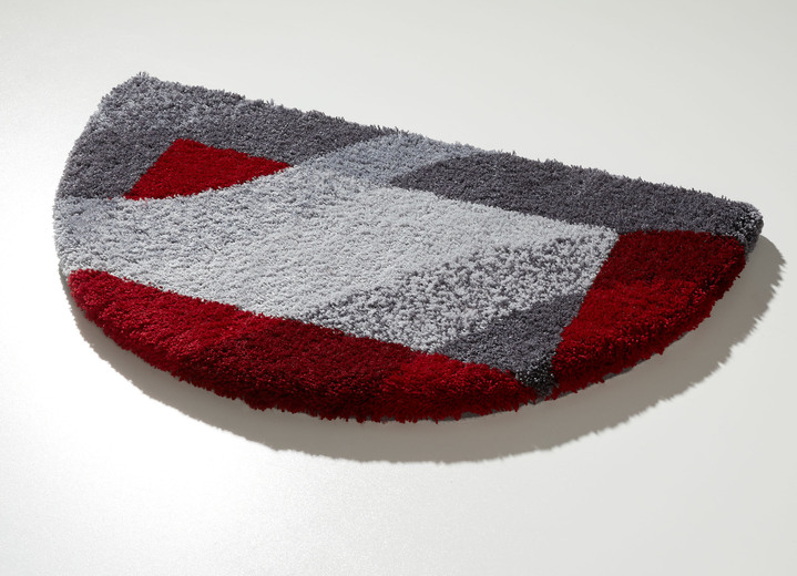 Badgarnituren - Supersoft Badgarnitur von Grund, in Größe 100 (Vorleger halbrund, 50/ 80 cm) bis 112 (WC-Deckelbezug, 47/ 50 cm), in Farbe TERRA Ansicht 2