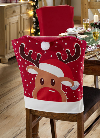 Stuhlhussen aus weichem Fleece