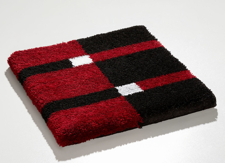 Wohnen - Badgarnitur mit rutschhemmender Rückseite, in Größe 100 (Vorleger halbrund, 50/ 80 cm) bis 112 (WC-Deckelbezug, 47/ 50 cm), in Farbe BEIGE-BRAUN Ansicht 8