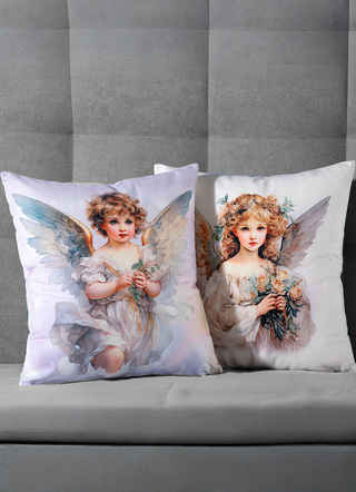 Kissenbezug in weicher Samtoptik