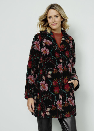 Jacke mit Floralprint