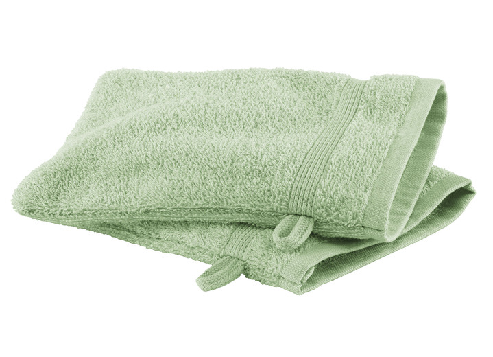 Frottier Handtücher - Kuschelige Frottier-Serie mit Bordüre, in Größe 200 (2 Handtücher, 50/100 cm) bis 210 (10-teiliges Sparset), in Farbe BLAU Ansicht 22