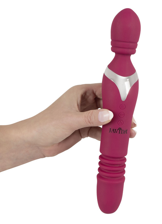 Erotik - Massagegerät mit Stoß- und Wärmefunktion, in Farbe ROT Ansicht 1