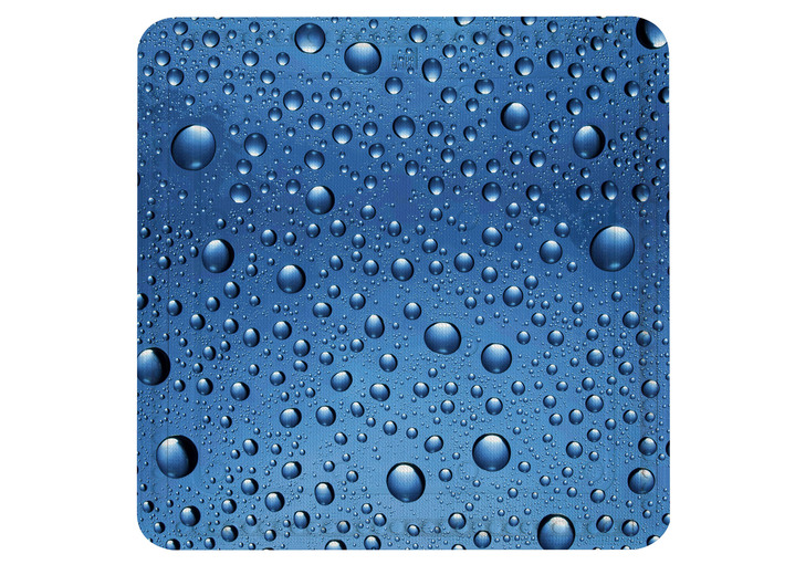 Badezimmeraccessoires - Sicherheits-Einlagen von Kleine Wolke, in Größe 300 (Duscheinlage, 55/55 cm) bis 302 (Nackenpolster, 32/22 cm), in Farbe BLAU Ansicht 4