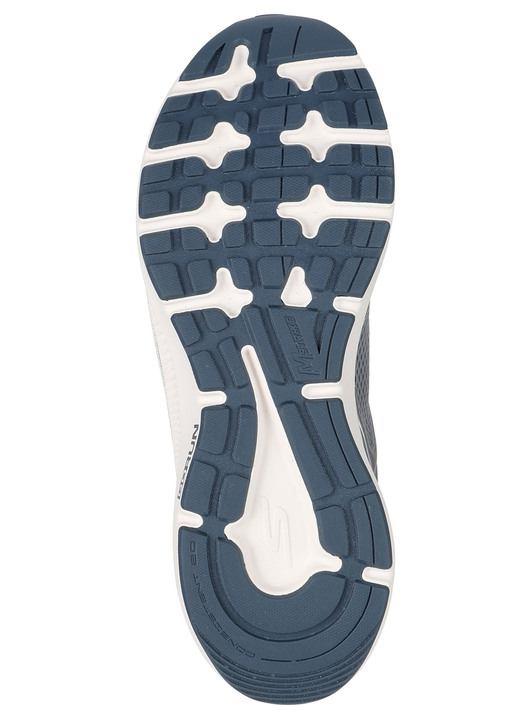 Slipper & Schnürschuhe - SKECHERS, sportliche Damen-Sneaker, mit herausnehmbarem Fußbett, in Größe 036 bis 041, in Farbe SILBER-GRAU Ansicht 3