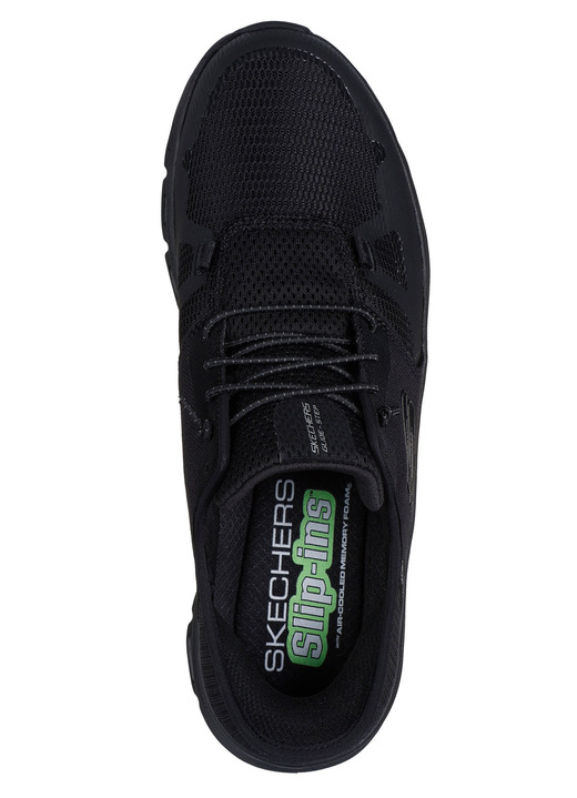 Slipper & Schnürschuhe - SKECHERS, Herren-Sneaker, mit geformter Slip-Ins Fersenplatte, in Größe 040 bis 048, in Farbe MARINE Ansicht 12