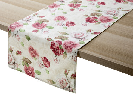 Gartentischdecken - Tischdekoration mit Fleckschutz-Ausrüstung, in Größe 105 (Läufer, 40/140 cm) bis 190 (Tischdecke oval, 135/190 cm), in Farbe MULTICOLOR