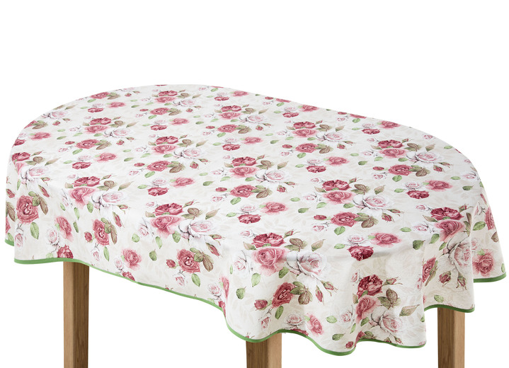 Gartentischdecken - Tischdekoration mit Fleckschutz-Ausrüstung, in Größe 105 (Läufer, 40/140 cm) bis 190 (Tischdecke oval, 135/190 cm), in Farbe MULTICOLOR Ansicht 4