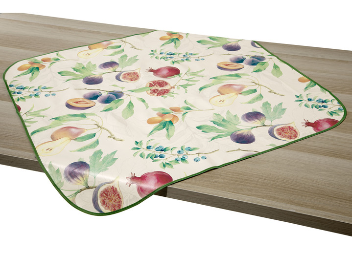 Gartentischdecken - Wachstuch-Tischdecke für innen und außen, in Größe 108 (Tischdecke, 80x 80 cm) bis 190 (Tischdecke oval, 140x190 cm), in Farbe MULTICOLOR Ansicht 1