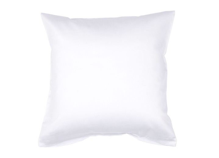 Dekokissen & Hüllen - Hochwertige Mako-Satin-Kissenbezüge mit Reißverschluss, in Größe 121 (2 Kissenbezüge, 40/80 cm) bis 125 2 (Kissenbezüge, 40/60 cm), in Farbe HELLBLAU Ansicht 4