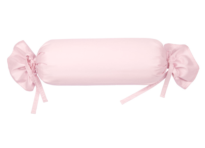 Dekokissen & Hüllen - Hochwertige Mako-Satin-Kissenbezüge mit Reißverschluss, in Größe 121 (2 Kissenbezüge, 40/80 cm) bis 125 2 (Kissenbezüge, 40/60 cm), in Farbe HELLBLAU Ansicht 25