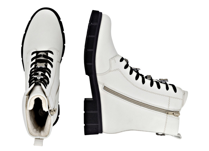 Stiefel & Stiefeletten - Remonte, schicke Damen-Stiefeletten, Winterschuhe, Weite G, mit Reißverschluss, in Größe 036 bis 042, in Farbe NATURWEISS Ansicht 7