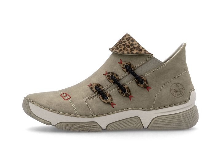 Stiefel & Stiefeletten - Rieker, trendige Damen-Boots, Winterschuhe, mit Reißverschluss, in Größe 036 bis 042, in Farbe TAUPE-BRAUN Ansicht 5