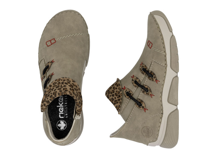 Schuhe - Rieker, trendige Damen-Boots, Winterschuhe, mit Reißverschluss, in Größe 036 bis 042, in Farbe TAUPE-BRAUN Ansicht 7