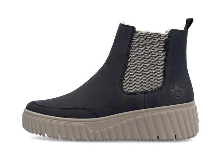 Schuhe - Rieker, trendige Damen-Boots, Winterschuhe, mit herausnehmbarem Fußbett, in Größe 036 bis 042, in Farbe DUNKELBLAU Ansicht 5