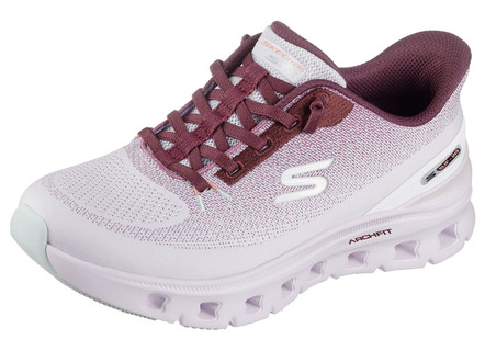 SKECHERS, trendige Damen-Sneaker, mit geformter Slip-Ins Fersenplatte
