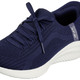 Slipper & Schnürschuhe - SKECHERS, sportliche Damen-Sneaker, mit geformter Slip-Ins Fersenplatte, in Größe 036 bis 041, in Farbe MARINE – Farbe MARINE – Ansicht 1