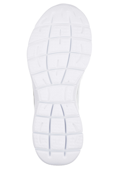 Slipper & Schnürschuhe - SKECHERS, sportliche Damen-Sneaker, mit Nappaleder-Besätzen, in Größe 036 bis 041, in Farbe SCHWARZ Ansicht 7