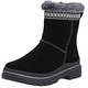 Stiefel & Stiefeletten - Remonte, gefütterte Damen-Stiefeletten, Winterschuhe, Weite G, mit Lammfell, in Größe 036 bis 042, in Farbe SCHWARZ – Farbe SCHWARZ – Ansicht 1
