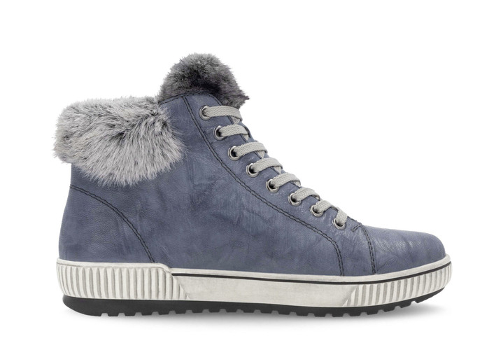 Stiefel & Stiefeletten - Remonte, gefütterte Damen-Boots, Winterschuhe, Weite G, mit herausnehmbarem Fußbett, in Größe 036 bis 042, in Farbe JEANS Ansicht 6