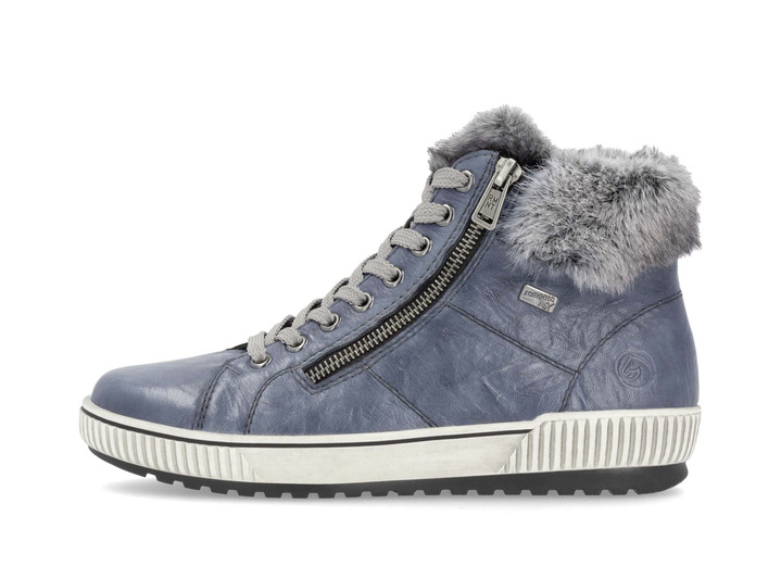 Stiefel & Stiefeletten - Remonte, gefütterte Damen-Boots, Winterschuhe, Weite G, mit herausnehmbarem Fußbett, in Größe 036 bis 042, in Farbe JEANS Ansicht 7