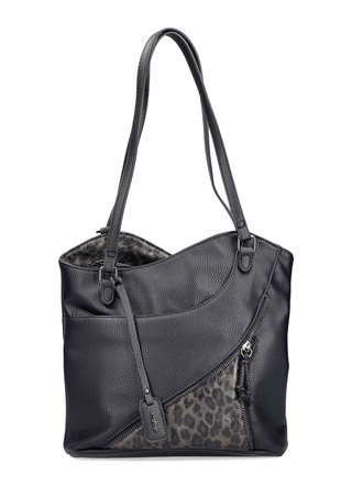 Rieker, Tasche, Damen, mit optischen Leo-Highlights
