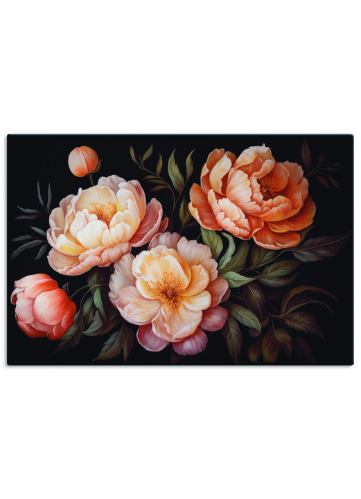 Bilder - Hochwertiges Leinwandbild mit Holzrahmen, in Farbe BUNT Ansicht 2