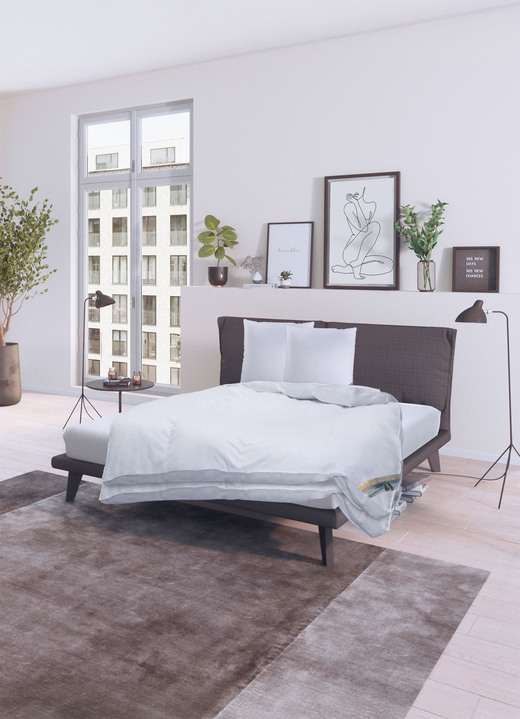 Bettwaren - Herrlich warme Daunendecken-Serie Winterträume von Spessarttraum, in Größe 103 (Bett 135/200 cm) bis 403 (mit gratis Schneeeule, 2x 135/200 cm + 2x 80/80 cm), in Farbe WEISS, in Ausführung WINTERTRAUM – MEDIUM Ansicht 8