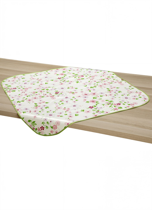 Garten - Tischdekoration in pflegeleichter Qualität, in Größe 108 (Mitteldecke, 80x 80 cm) bis 302 (2 Platz-Sets, 34x 47 cm), in Farbe WEISS Ansicht 4