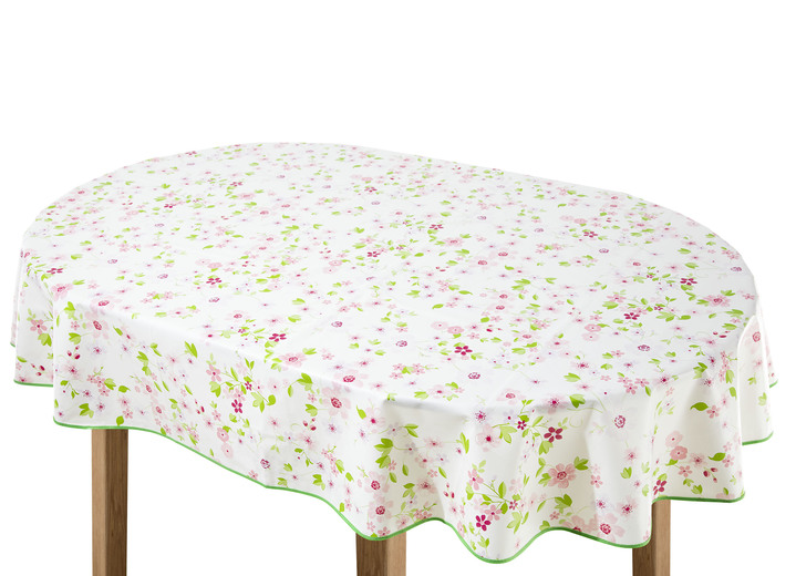 Garten - Tischdekoration in pflegeleichter Qualität, in Größe 108 (Mitteldecke, 80x 80 cm) bis 302 (2 Platz-Sets, 34x 47 cm), in Farbe WEISS Ansicht 5