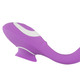 Erotik - Rabbitvibrator mit Leckfunktion , in Farbe LILA – Farbe LILA – Ansicht 5