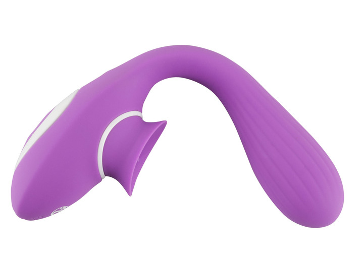 Erotik - Rabbitvibrator mit Leckfunktion , in Farbe LILA Ansicht 6