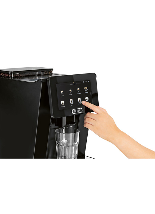 Kaffee-Vollautomaten & Espressomaschinen - Kaffee-Vollautomat mit Touch-Display, in Farbe SCHWARZ Ansicht 3