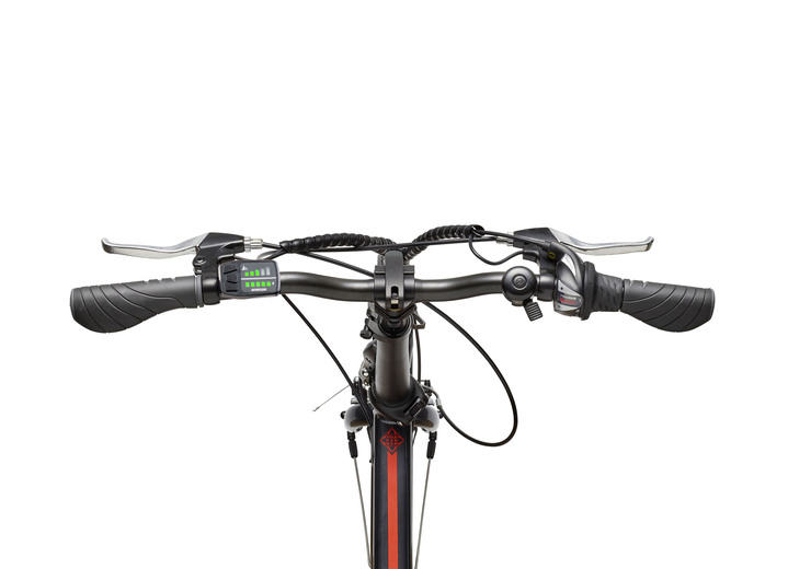 Elektromobilität - Falt-E-Bike Kompakt von TELEFUNKEN , in Farbe SCHWARZ Ansicht 3