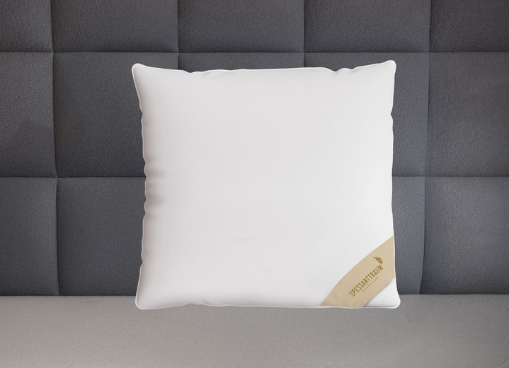 Bettwaren - Kissen in Premiumqualität von Spessarttraum Ansicht 2 Bettwaren - Kissen in Premiumqualität von Spessarttraum, in Größe 120 (80/80 cm) bis 121 (40/80 cm), in Farbe WEISS Ansicht 2