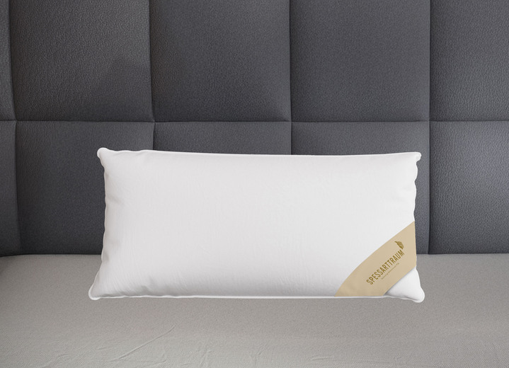 Wohnen - Kissen in Premiumqualität von Spessarttraum, in Größe 120 (80/80 cm) bis 121 (40/80 cm), in Farbe WEISS Ansicht 1