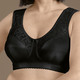 Soft-BH - Anita Entlastungs-BH mit Spitzeneinsätzen, in Größe 080 bis 115, in Cup E, in Farbe WEISS – Farbe SCHWARZ – Ansicht 1