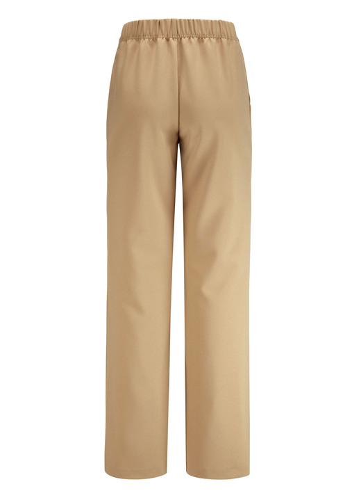 Hosen in Schlupfform - Hose mit Bundfalten in modischer Weite, in Größe 018 bis 052, in Farbe AUBERGINE Ansicht 3