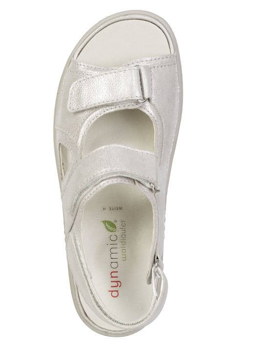 Sandaletten & Pantoletten - Waldläufer, bequeme Damen-Sandalen, Weite H, mit herausnehmbarem Fußbett, in Größe 3 1/2 bis 8, in Farbe SCHWARZ Ansicht 12