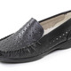 Slipper & Schnürschuhe - ELENA EDEN, sommerliche Damen-Slipper, Weite H, mit herausnehmbarem Fußbett, in Größe 036 bis 042, in Farbe SCHWARZ – Farbe SCHWARZ – Ansicht 1