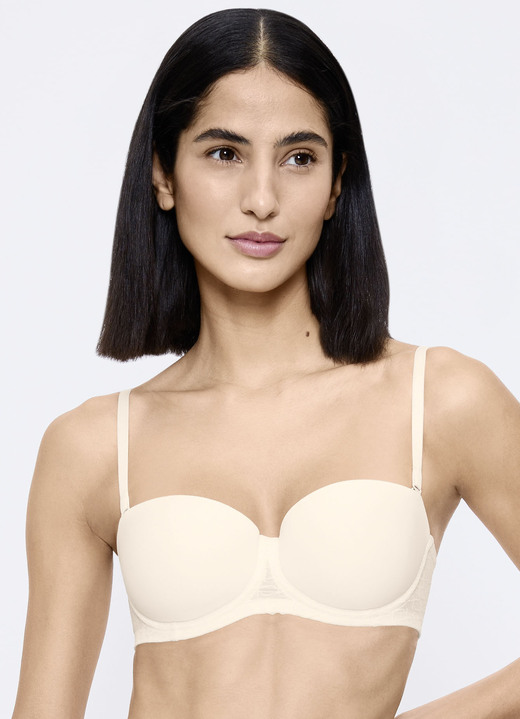 Bügel-BH - Triumph Singature Sheer-Bügel-BH mit abnehmbaren Trägern, in Größe 075 bis 090, in Cup A, in Farbe SCHWARZ Ansicht 7