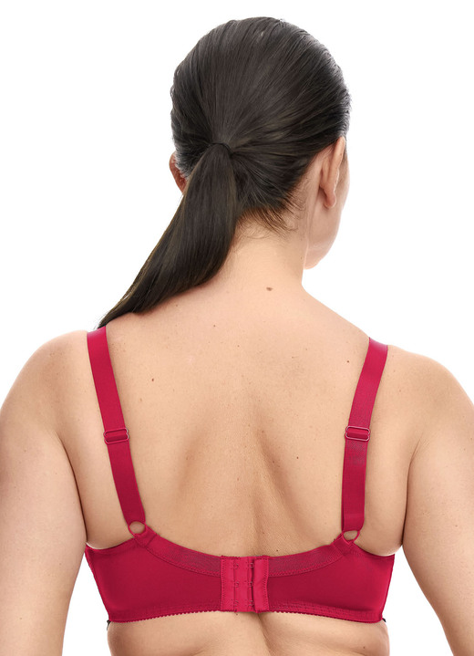 BH mit Spitze - Susa Zweierpack BH mit zarter Elastikspitze, in Größe 075 bis 110, in Cup B, in Farbe 1X MARINE, 1X WEISS Ansicht 27